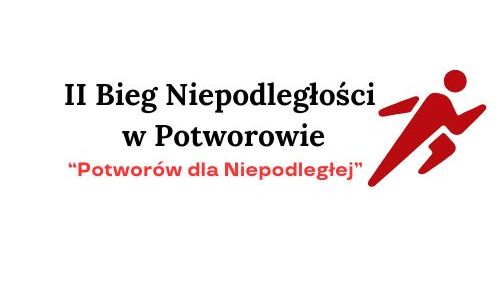 Logo II Bieg Niepodległości w Potworowie